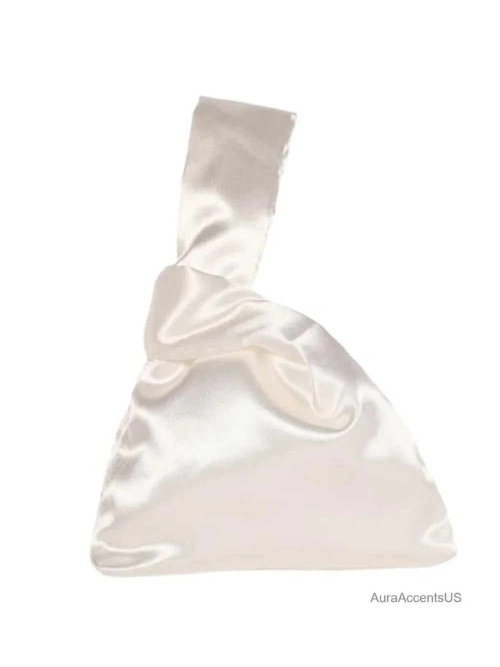 Satin Envelope Clutch Wristlet Evening Bag Wedding Party Purse